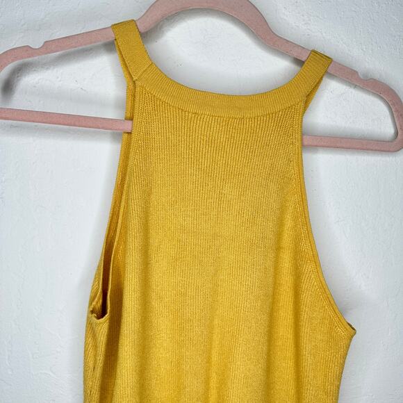 Vila Milano Daisy Floral Embroidered Ribbed Knit Halter Tank Top Bundle Medium - Picture 10 of 16